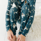 Snowy Village Small Ribbed Two-Piece Set