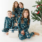 Snowy Village Small Ribbed Two-Piece Set