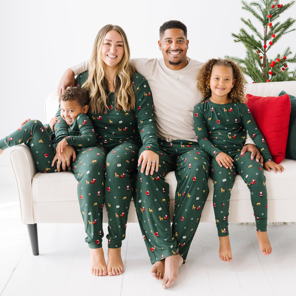 Santa Small Ribbed Two-Piece Set