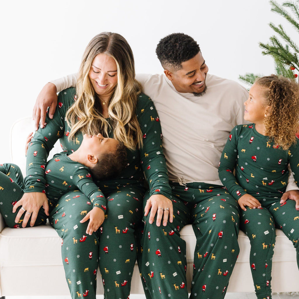 Santa Small Ribbed Two-Piece Set