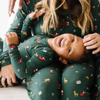 Santa Small Ribbed Two-Piece Set