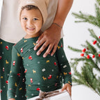 Santa Small Ribbed Two-Piece Set