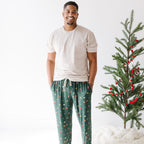 Santa Small Ribbed Men's Pants