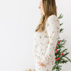 Nativity Small Ribbed Women's Long Sleeve Top