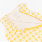 Yellow Gingham Tulip Sleep Sack (1.0 TOG)