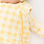 Yellow Gingham Tulip Sleep Sack (1.0 TOG)