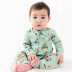 Farmers Market Zip Romper