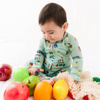 Farmers Market Zip Romper