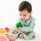 Farmers Market Zip Romper