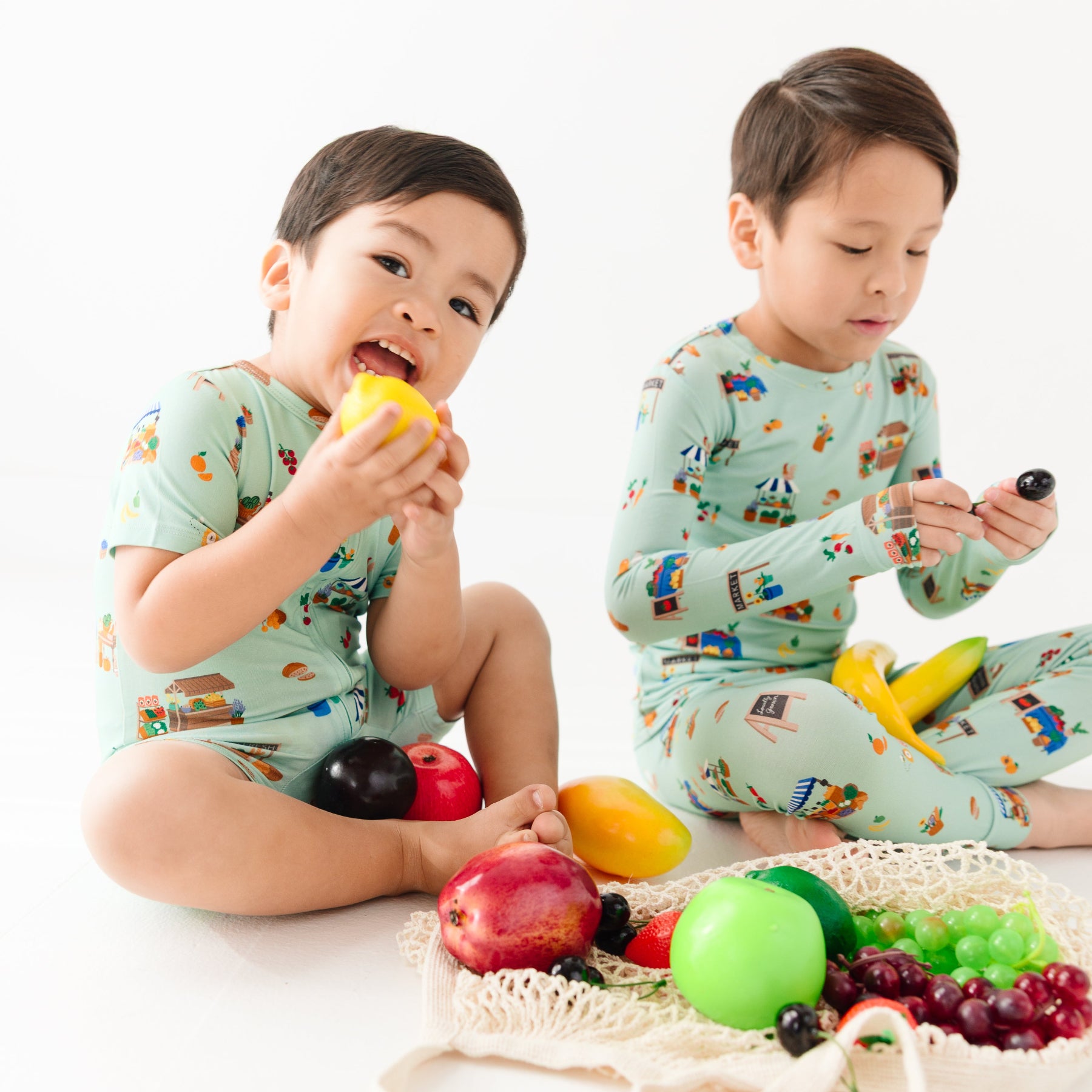 Farmers Market Summer Zip Romper