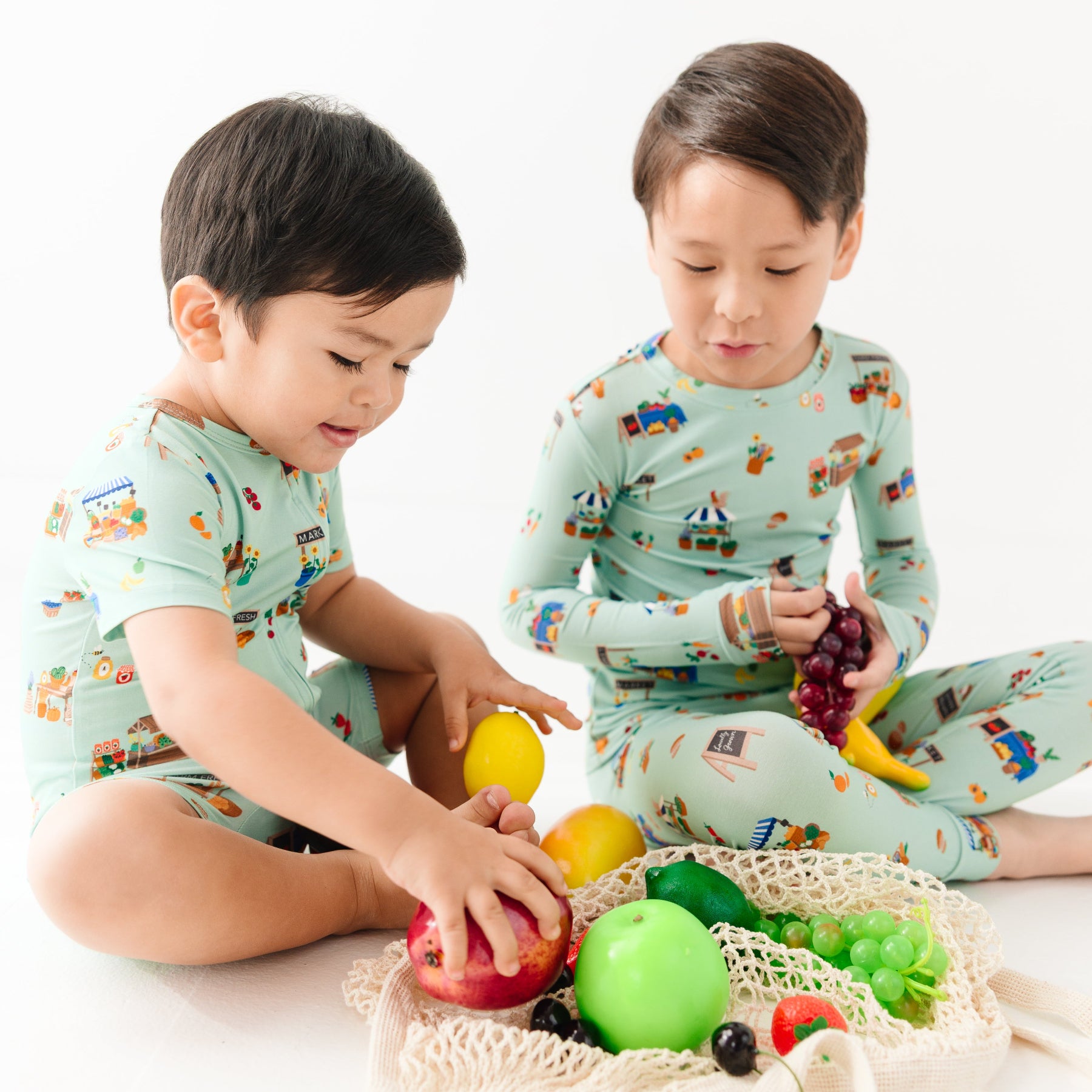 Farmers Market Summer Zip Romper