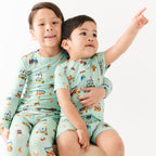 Farmers Market Summer Zip Romper