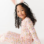 Blush Bunnies Small Ribbed Two-Piece Set