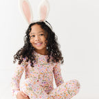 Blush Bunnies Small Ribbed Two-Piece Set