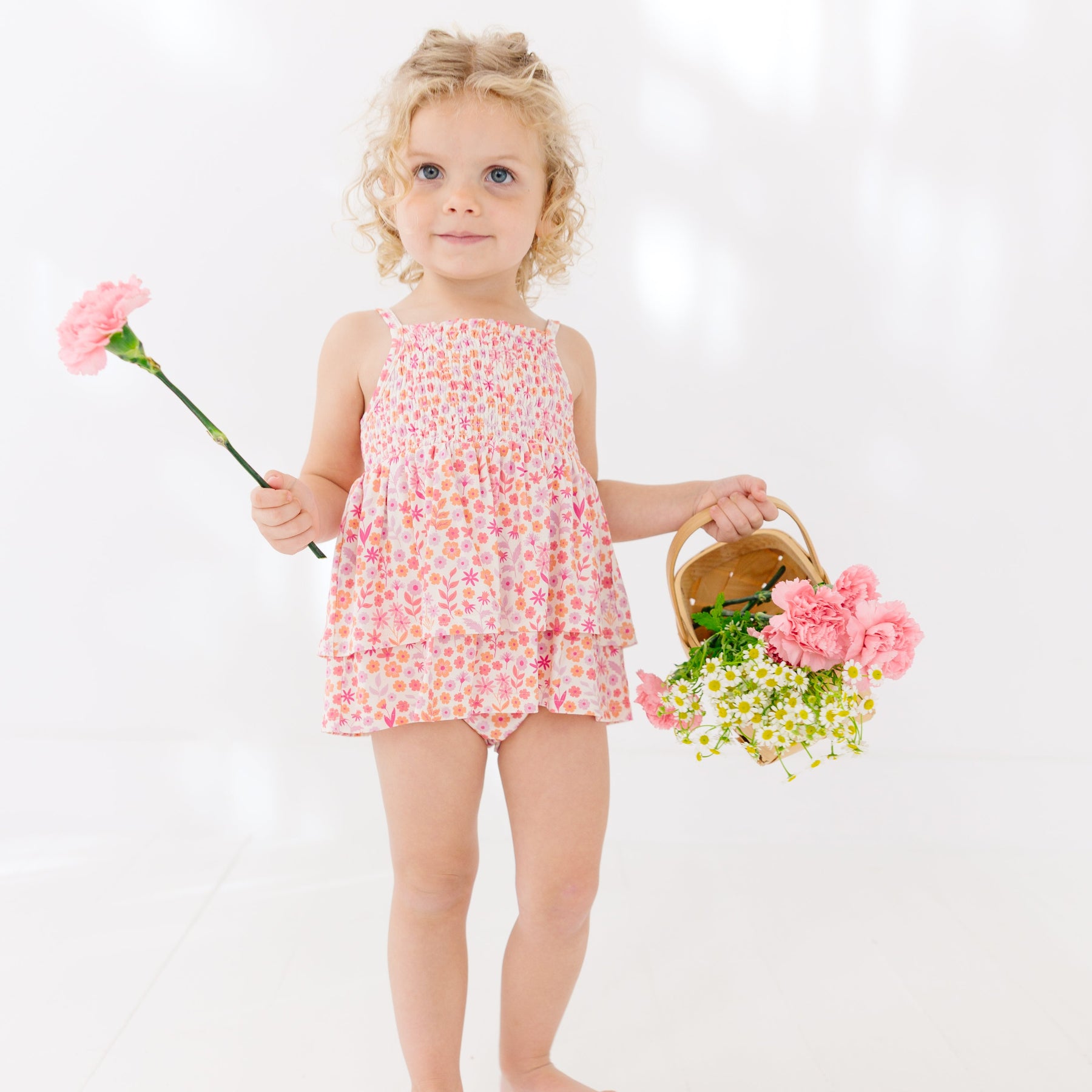 Spring Fields Ruffle Romper