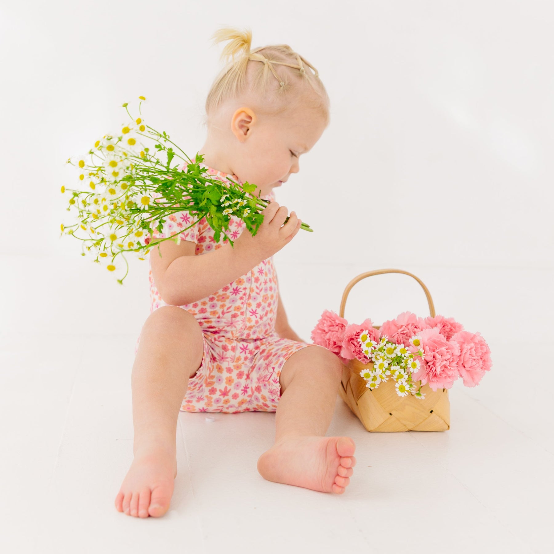 Spring Fields Summer Zip Romper