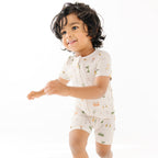 Tool Time Small Ribbed Summer Zip Romper