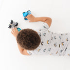 Monster Trucks Small Ribbed Shorts Two-Piece Set