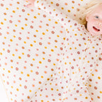 Pink Daisies Twin Sheet With Pillow Case