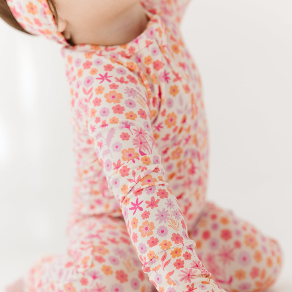 Spring Fields Zip Romper