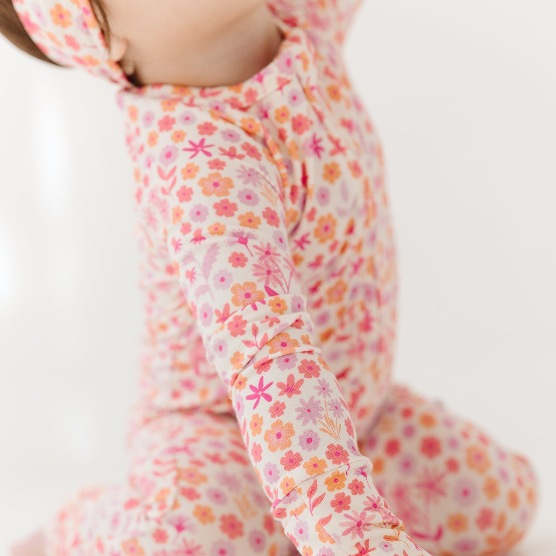 Spring Fields Zip Romper