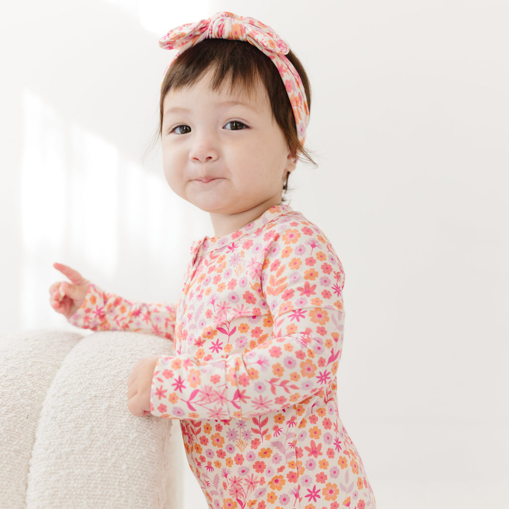 Spring Fields Zip Romper