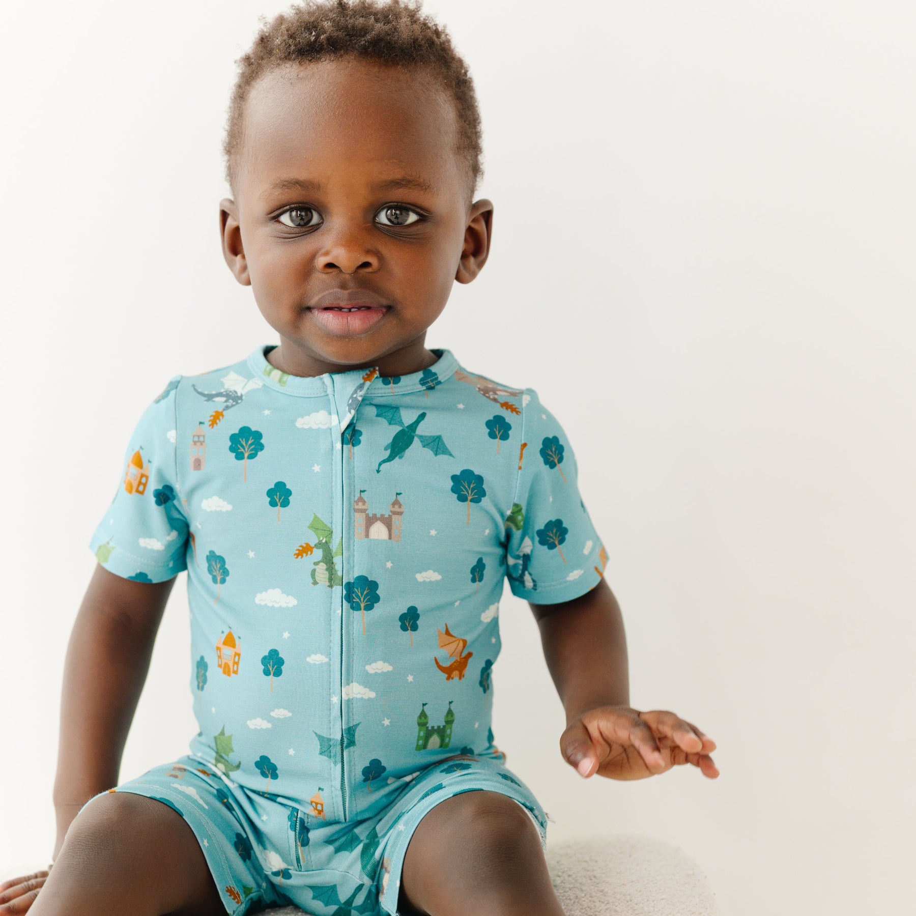 Dragons Summer Zip Romper