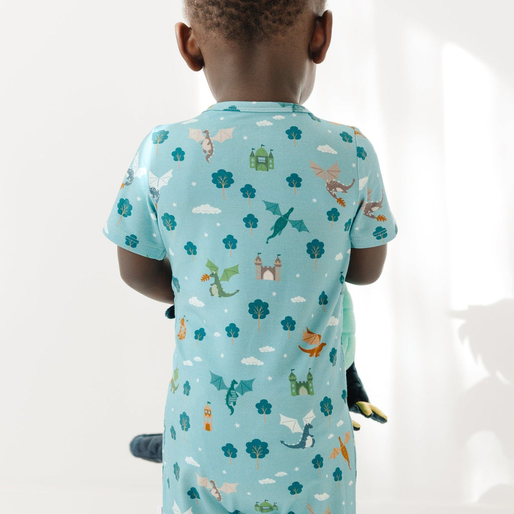 Dragons Summer Zip Romper