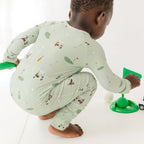 Golf Small Ribbed Zip Romper