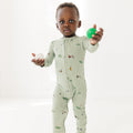 Golf Small Ribbed Zip Romper