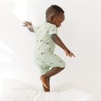 Golf Small Ribbed Summer Zip Romper