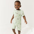 Golf Small Ribbed Summer Zip Romper