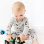 Monster Trucks Small Ribbed Two-Piece Set