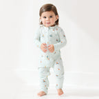 Nautical Boats Small Ribbed Zip Romper