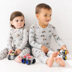 Monster Trucks Small Ribbed Two-Piece Set