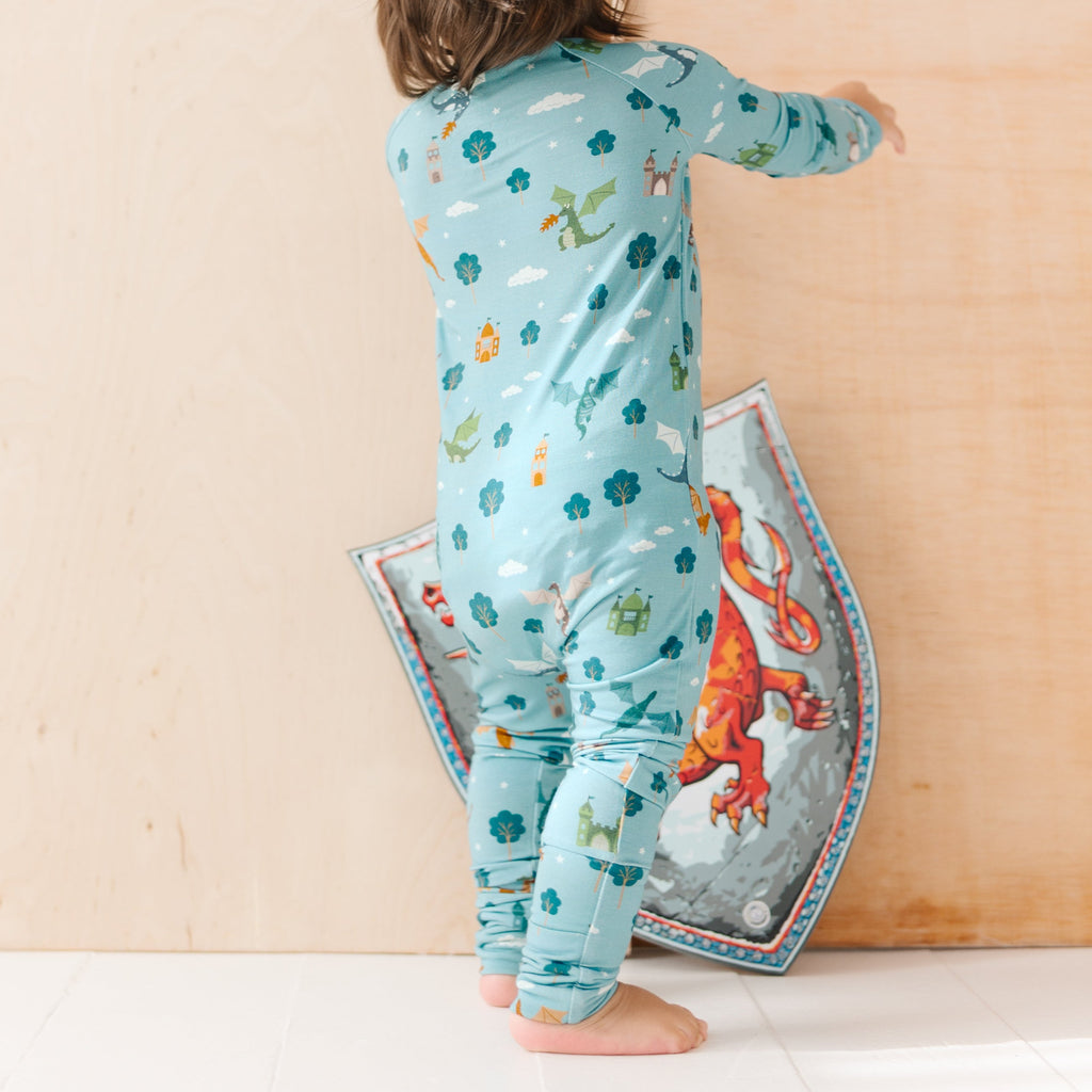 Dragons Zip Romper