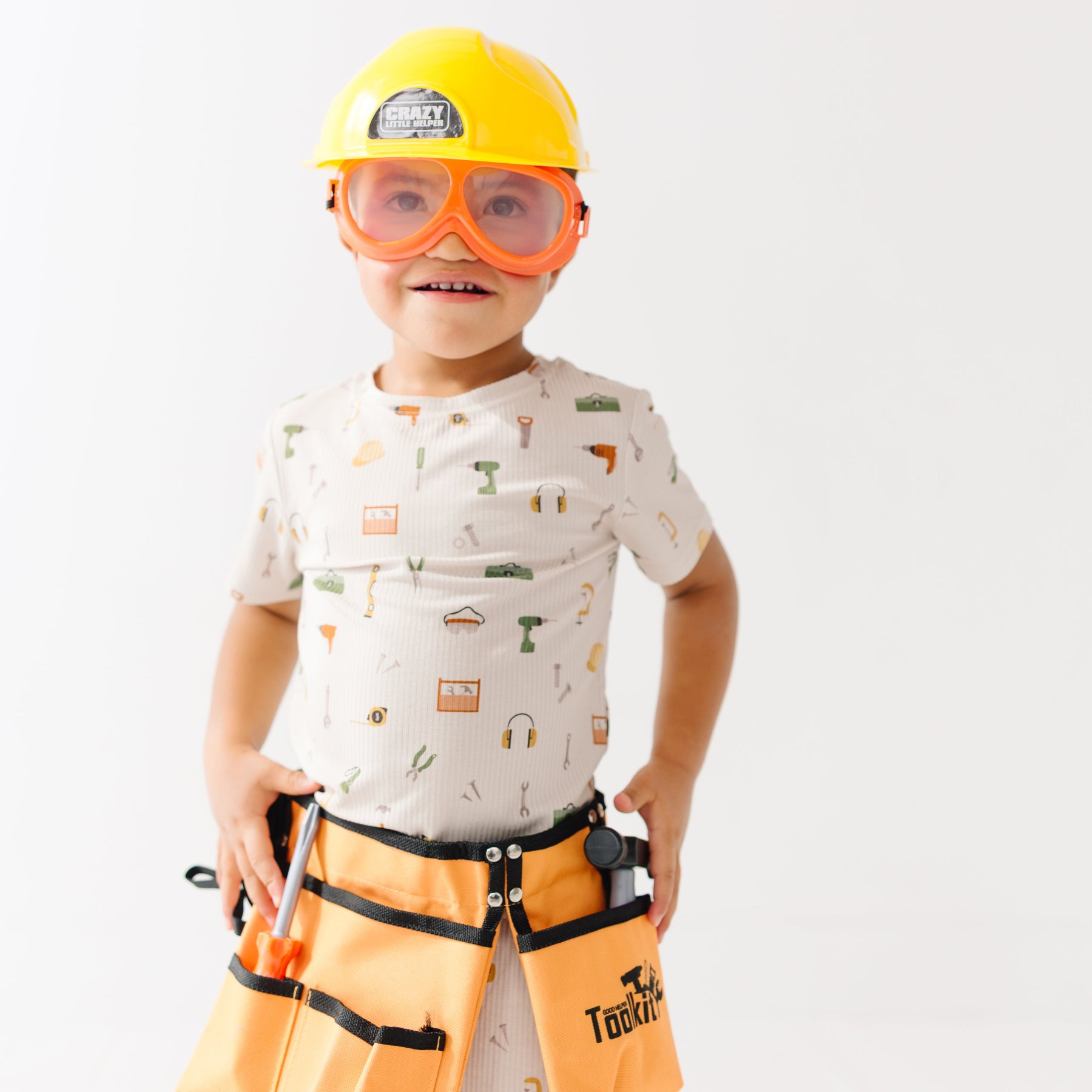 Tool Time Small Ribbed Shorts Two-Piece Set