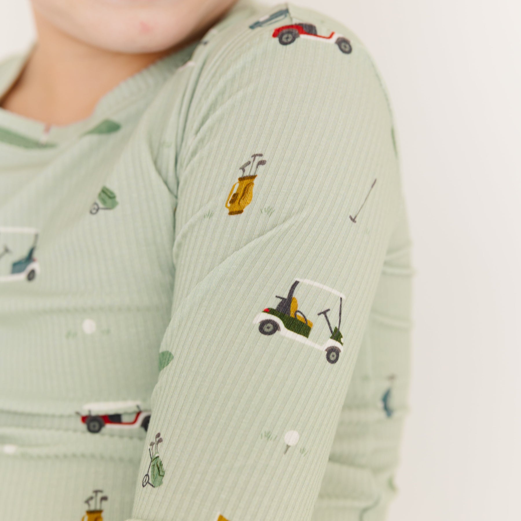 Golf Small Ribbed Two-Piece Set