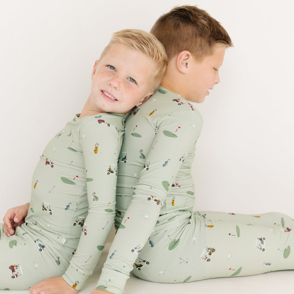 Golf Small Ribbed Two-Piece Set