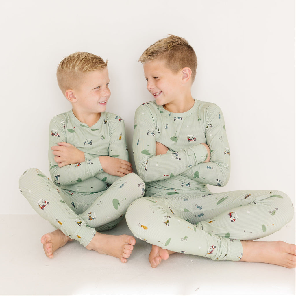 Golf Small Ribbed Two-Piece Set