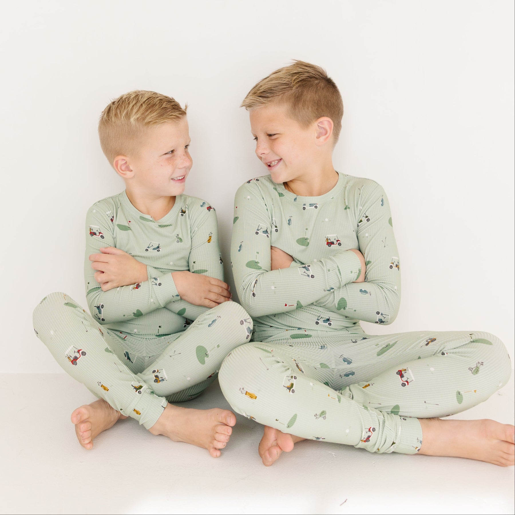 Golf Small Ribbed Two-Piece Set