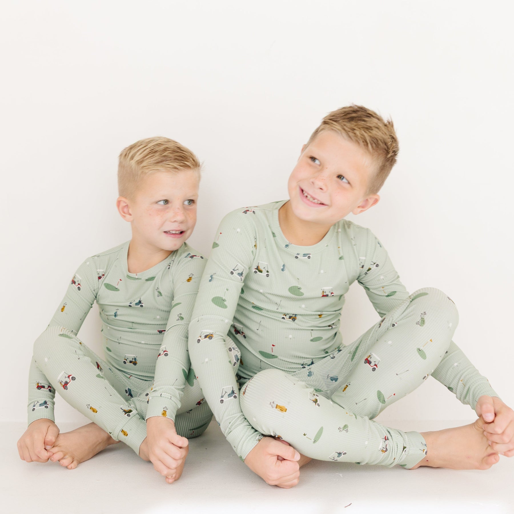 Golf Small Ribbed Two-Piece Set