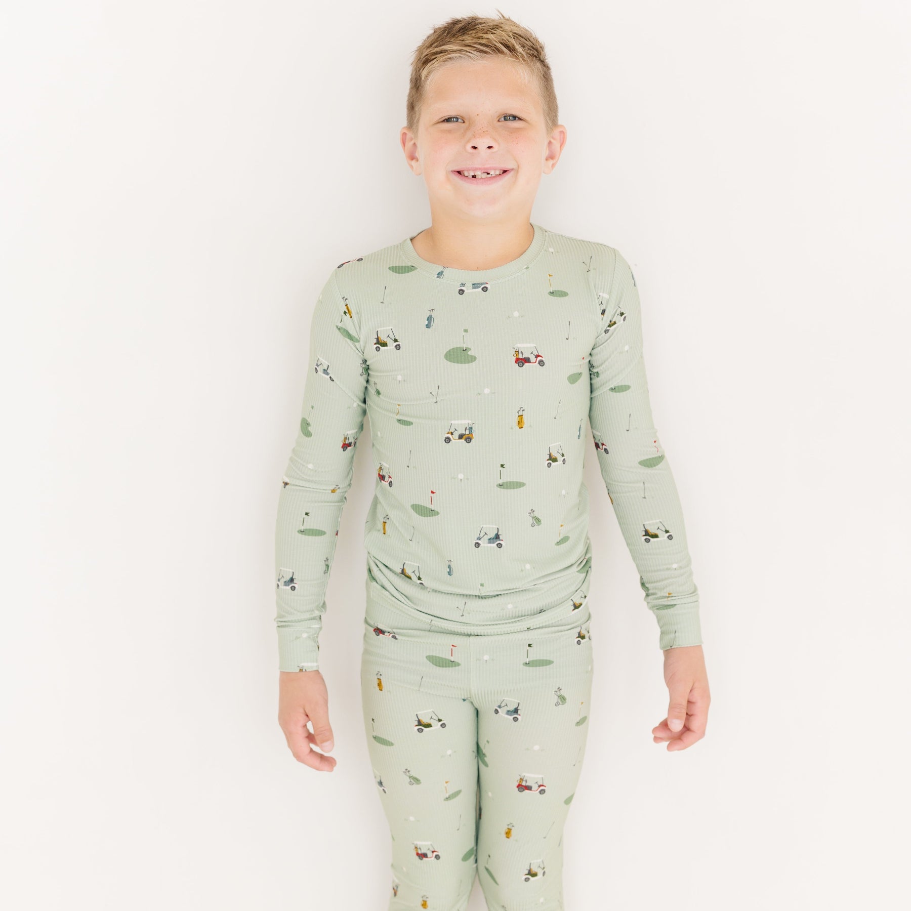 Golf Small Ribbed Two-Piece Set