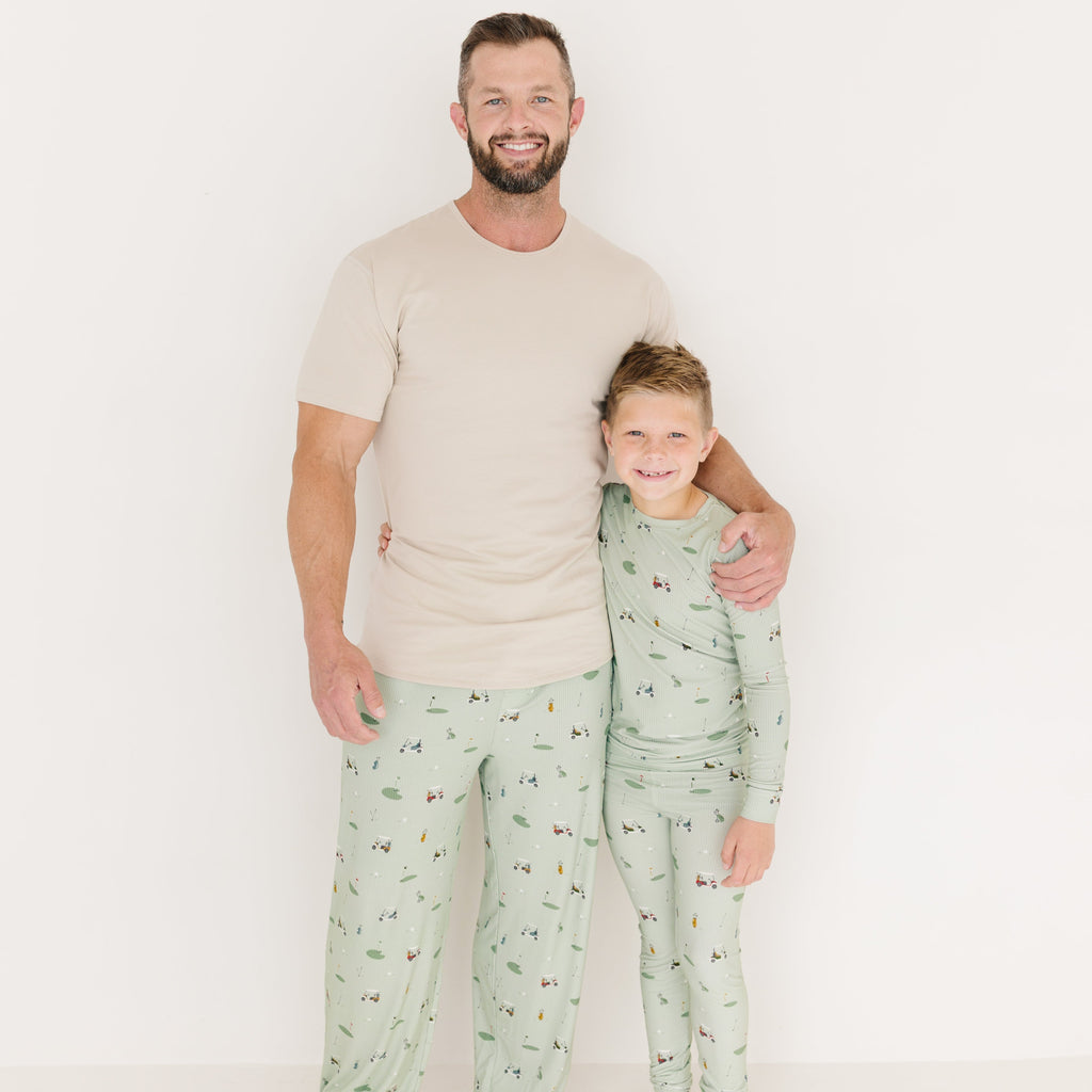 Golf Small Ribbed Two-Piece Set