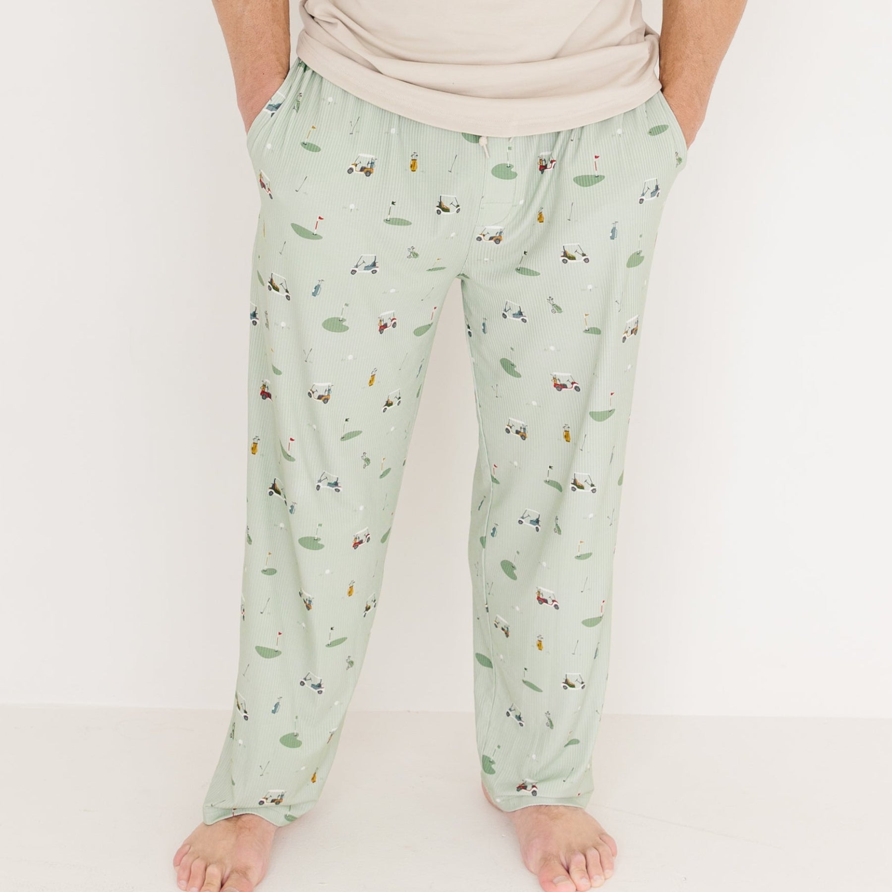 Golf Small Ribbed Men's Pants