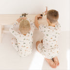 Zoo Day Small Ribbed Shorts Two-Piece Set