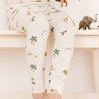 Zoo Day Small Ribbed Two-Piece Set