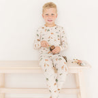 Zoo Day Small Ribbed Two-Piece Set