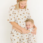 Noah's Ark Small Ribbed Women's Short Sleeve Top