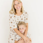 Noah's Ark Small Ribbed Women's Short Sleeve Top